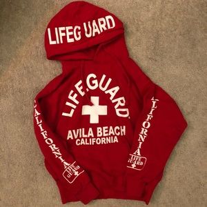 Avila Beach lifeguard hoodie